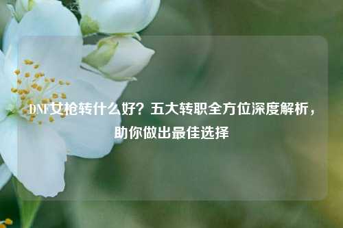 DNF女枪转什么好？五大转职全方位深度解析，助你做出最佳选择