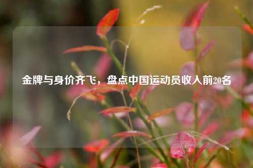 金牌与身价齐飞，盘点中国运动员收入前20名