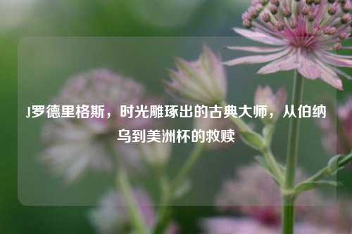J罗德里格斯，时光雕琢出的古典大师，从伯纳乌到美洲杯的救赎