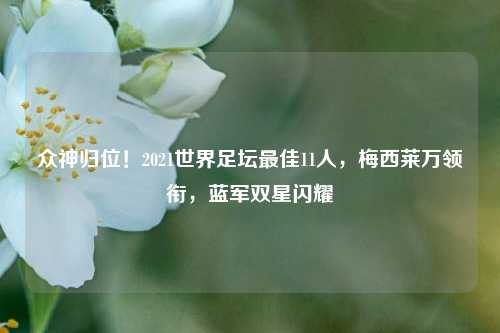 众神归位!2021世界足坛最佳11人,梅西莱万领衔,蓝军双星闪耀