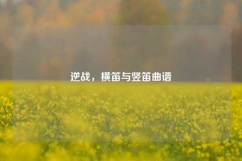 逆战，横笛与竖笛曲谱
