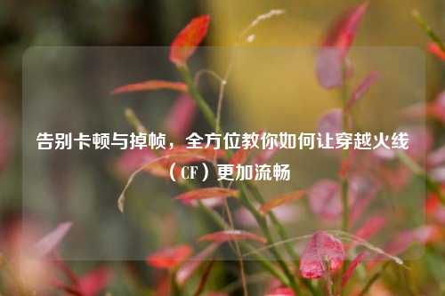 告别卡顿与掉帧,全方位教你如何让穿越火线(CF)更加流畅