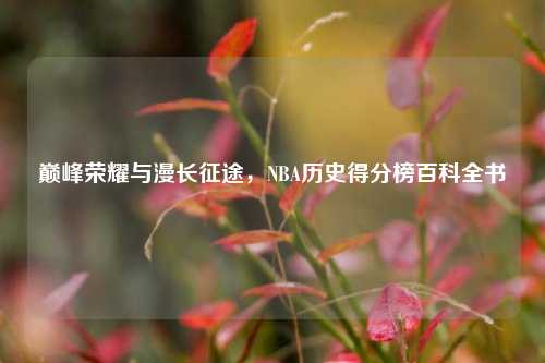 巅峰荣耀与漫长征途，NBA历史得分榜百科全书